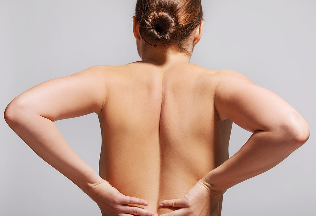 What is Lumbar back pain in early pregnancy?