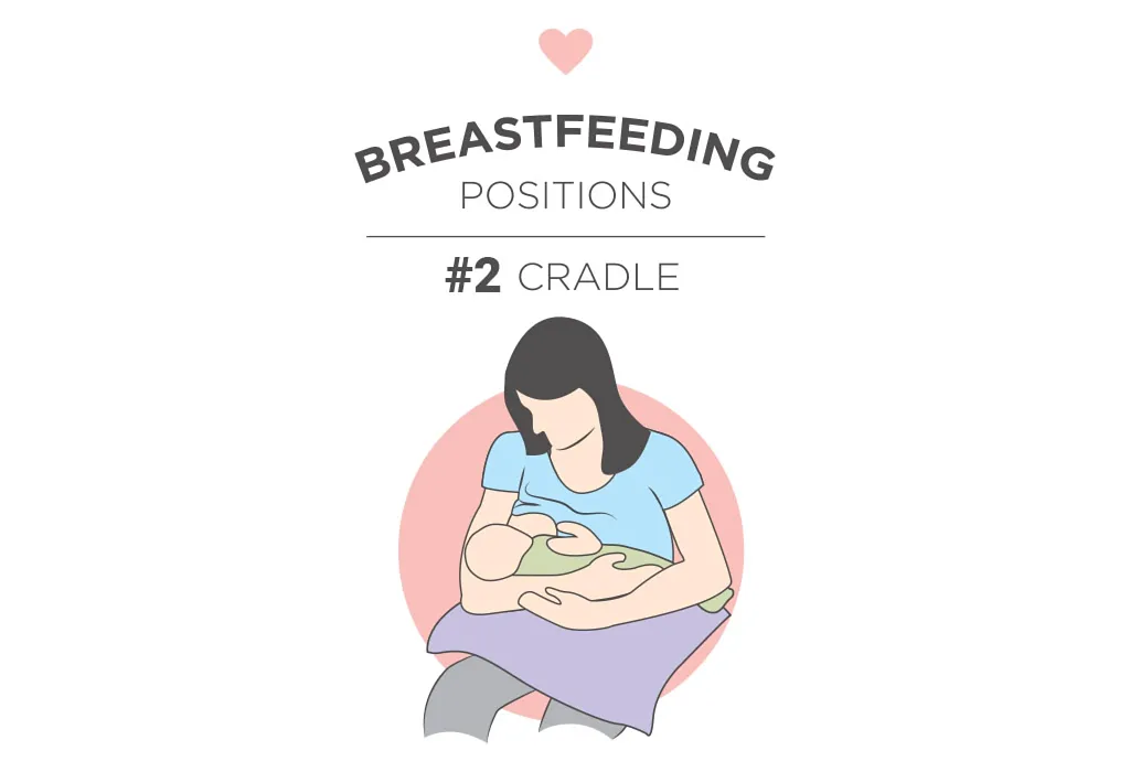 Common breastfeeding positions