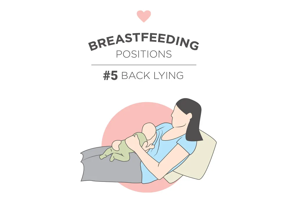 Common breastfeeding positions