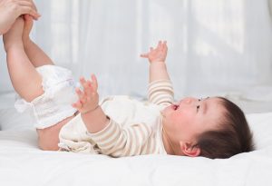coconut oil for baby dry skin