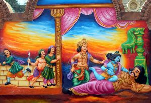 Krishna tue Kamsa