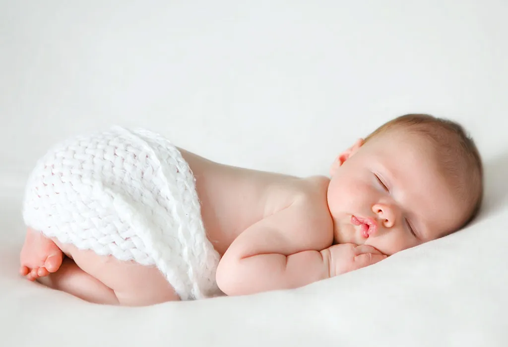 posição para o bebê dormir de bruços