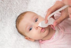 best way to clean a baby's nose