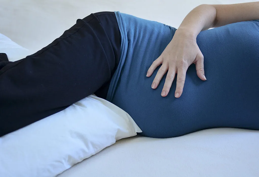 Using a hotsell pregnancy pillow