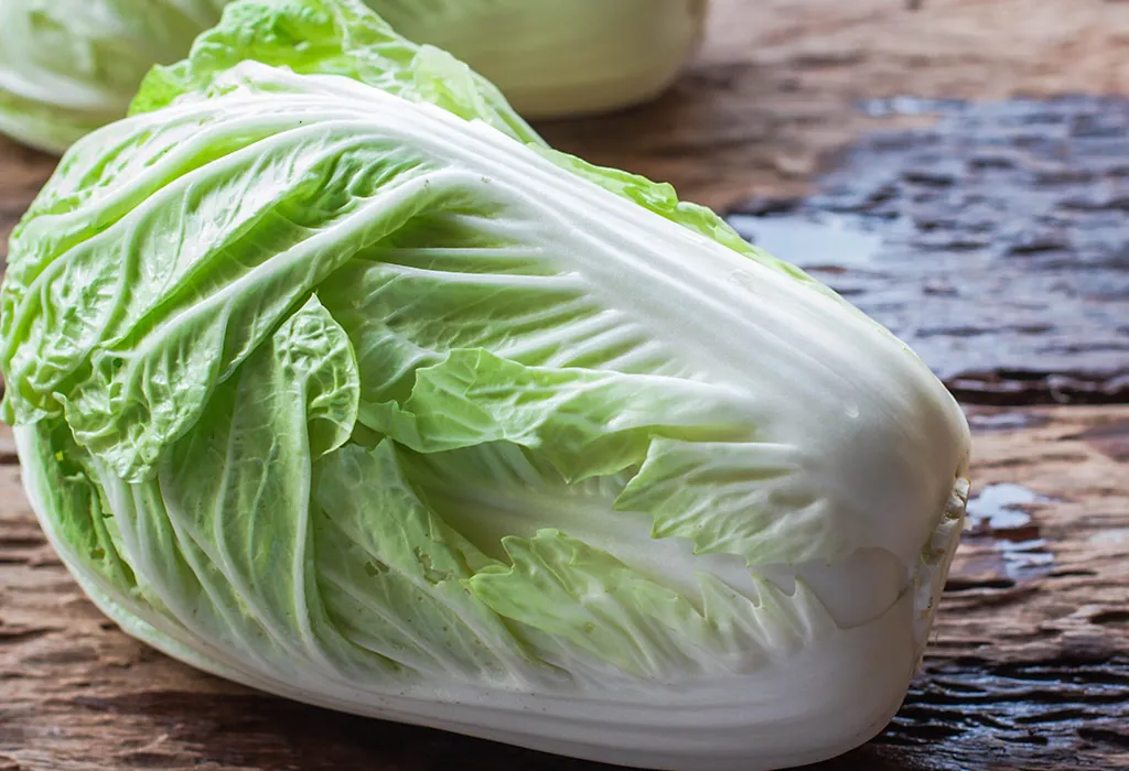 Week 32 baby size- Chinese cabbage