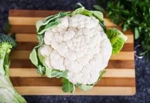 Week 27 baby size- cauliflower