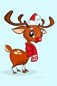 Pin the Red Nose on Rudolph