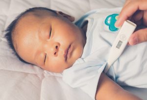 How to Take Armpit Temperature of a Baby