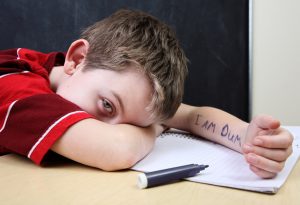 SAD CHILD WITH NO CONFIDENCE