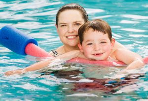 swimming