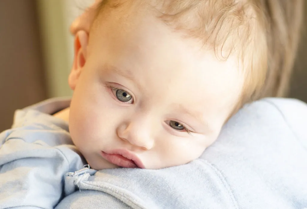 Tired baby