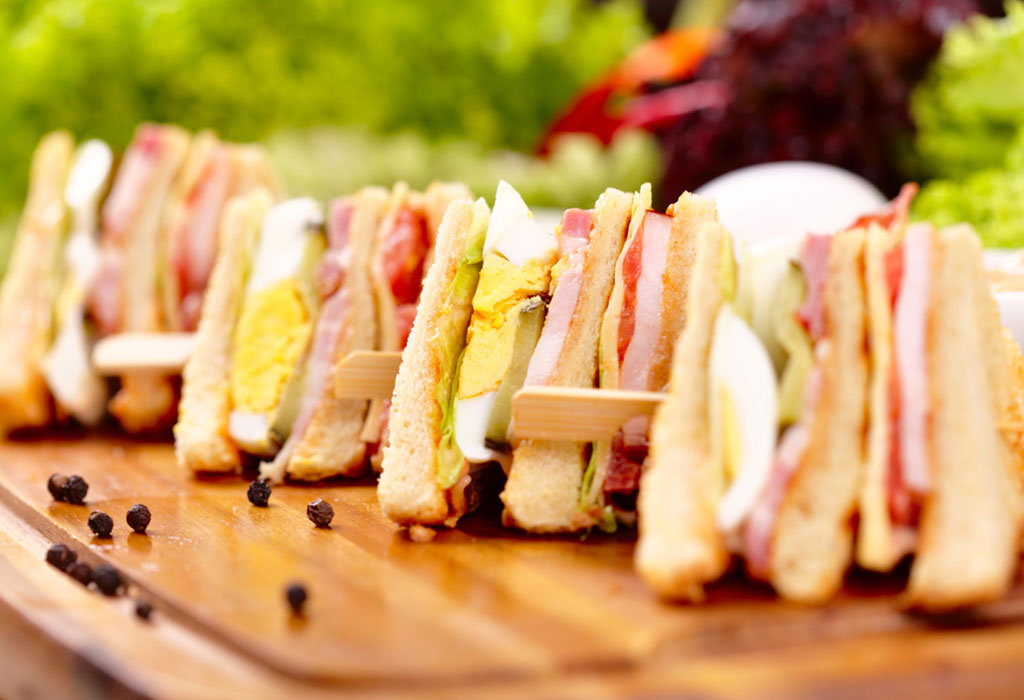 Mixed Vegetable Sandwich