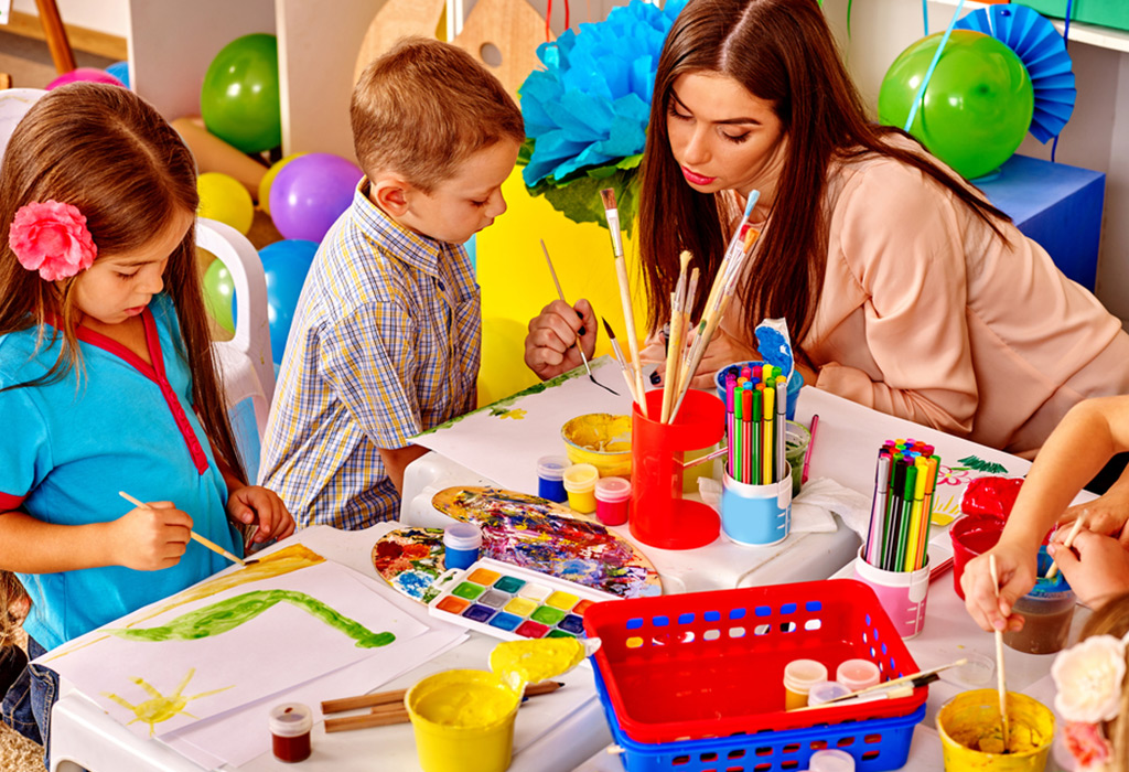Kids in Preschool