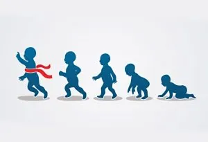 Crawling is an important step on the way to walking