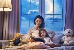 Read bedtime stories to children