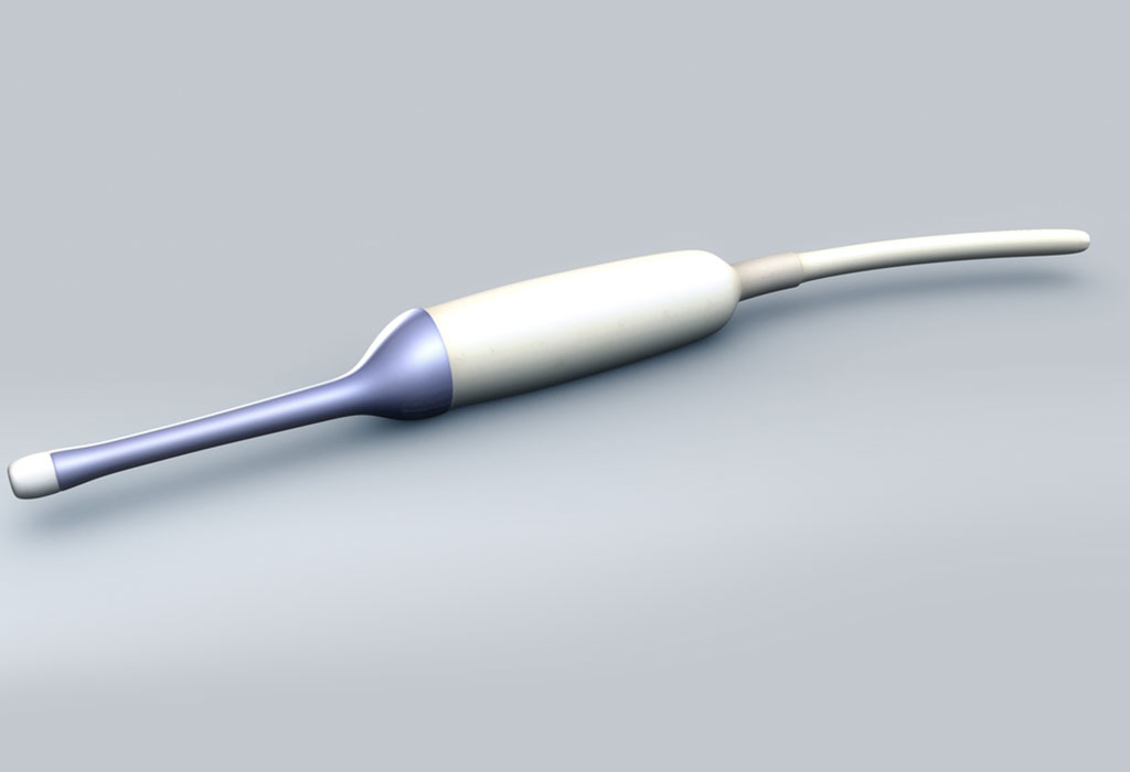 Wand used during transvaginal scan