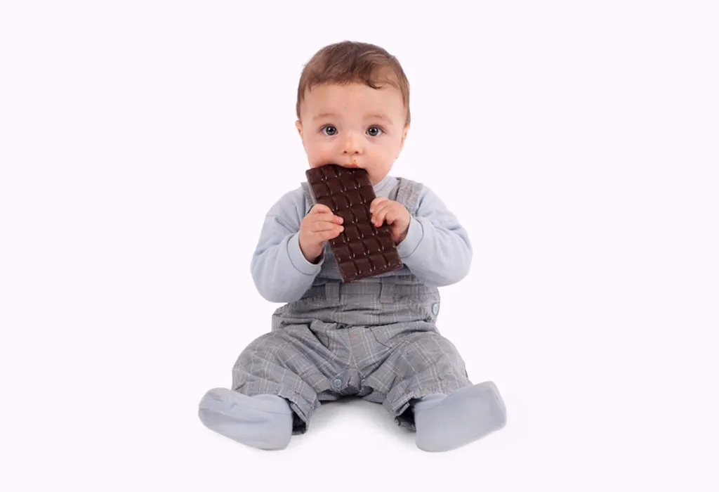 When can deals babies have chocolate