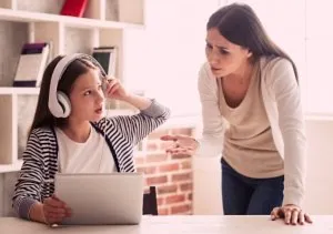 Wait for their complete attention to listen
