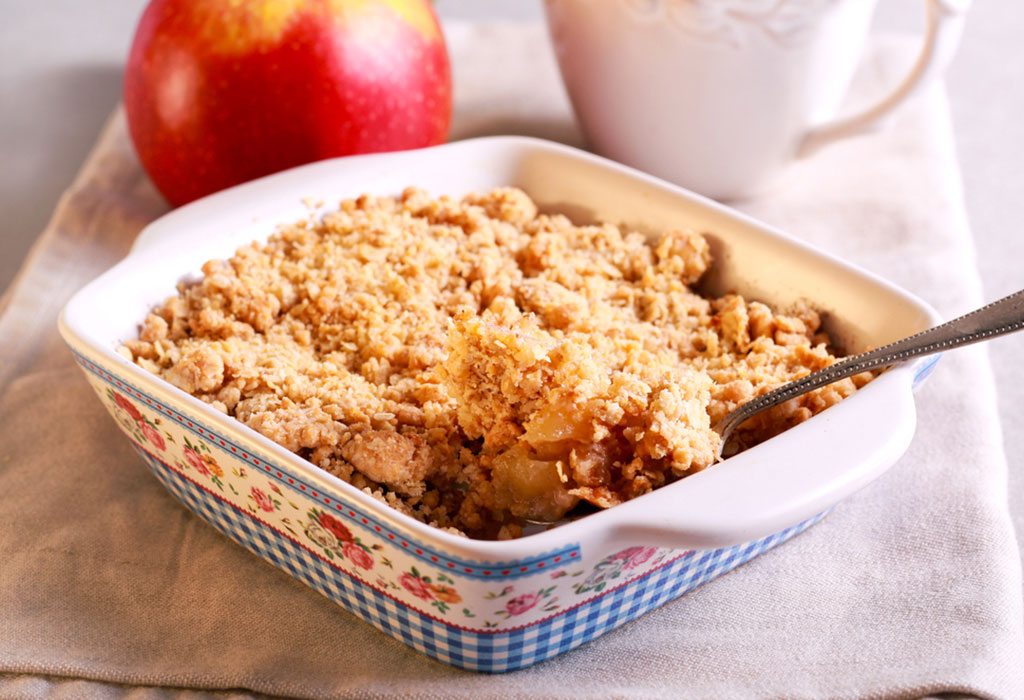 Oat Apple Crumble