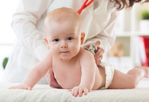 Problems indicated by baby body hair