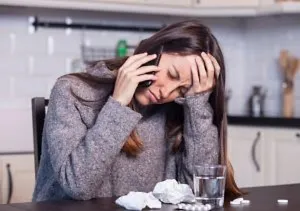 Young woman calling Doctor