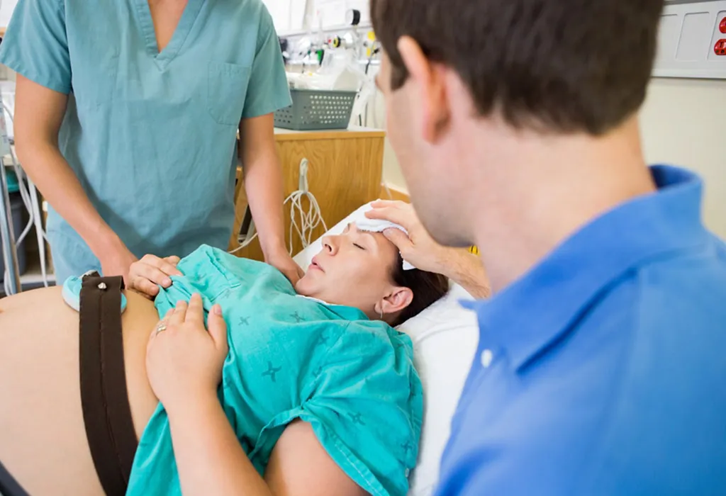 monitoring during contractions