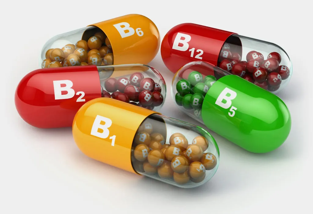 Different types of vitamin tablets