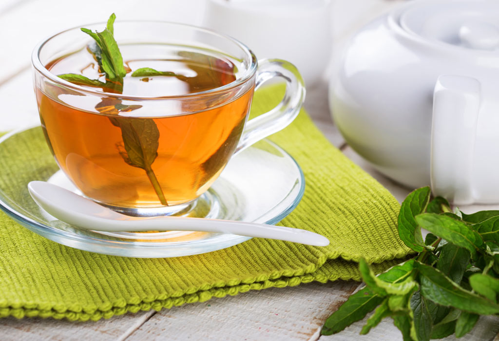 Herb-infused tea