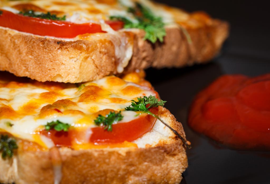 Bread pizza