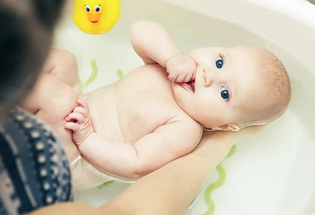 Baby's warm bath