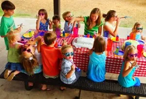 孩子的“野餐”派对