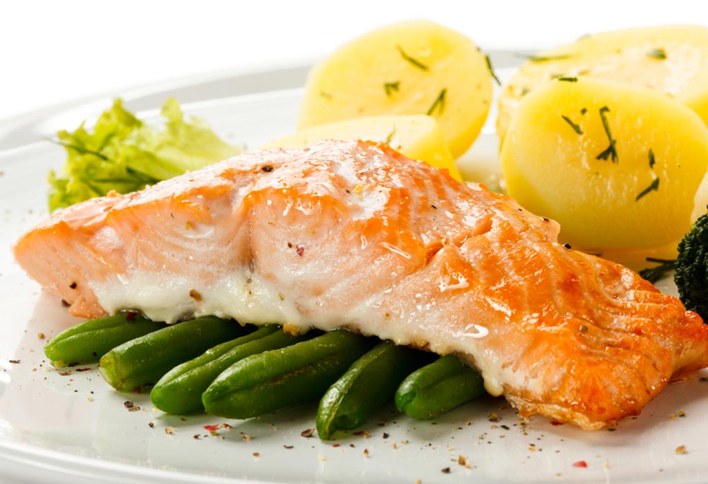 SALMON AND POTATOES