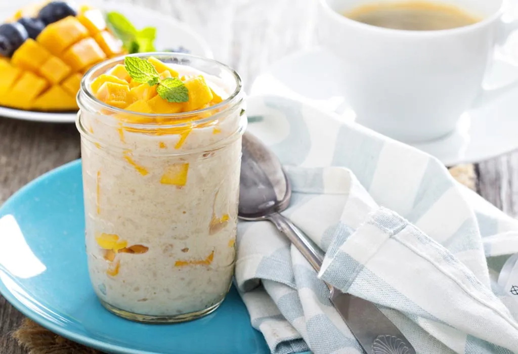 Mango Rice Pudding