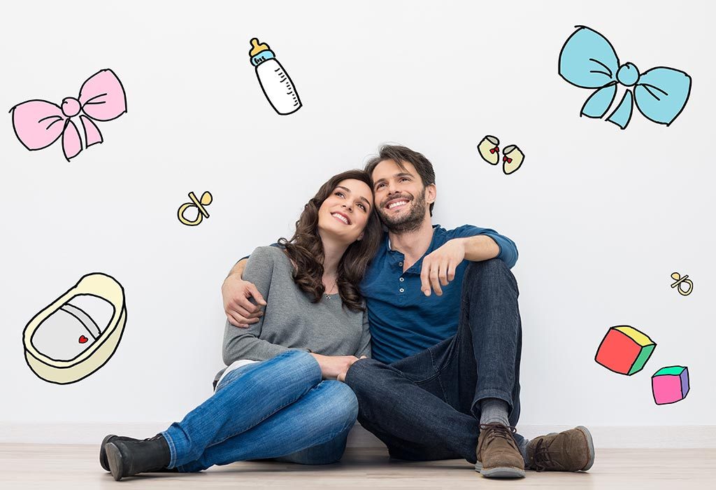 A couple dreaming about having a baby