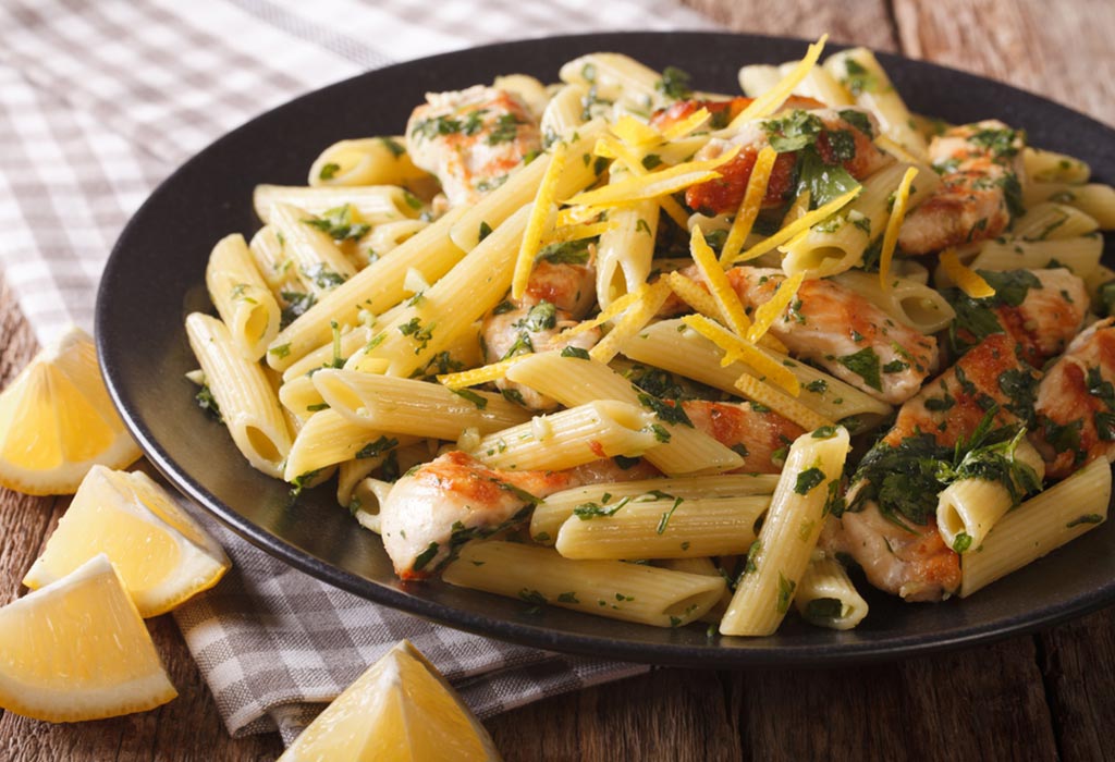 LEMON CHICKEN PASTA