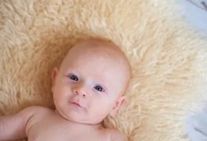 One month old baby