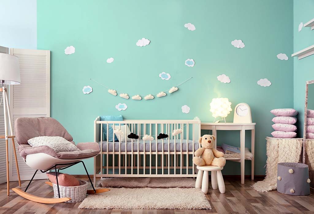 decorating room for newborn baby