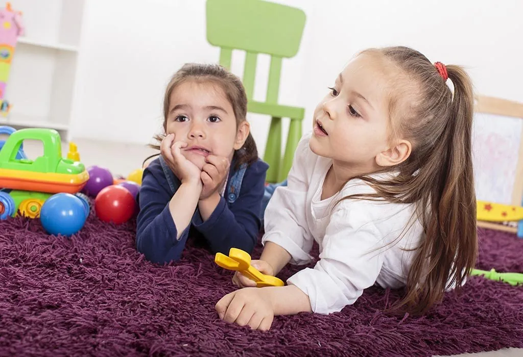Kids playing indoor