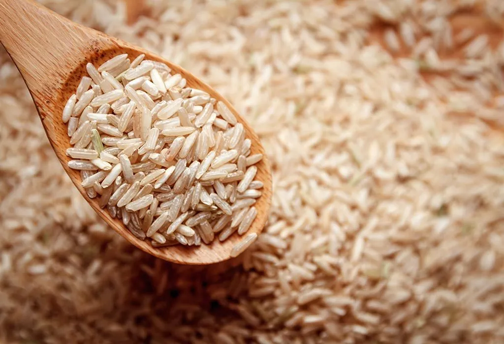 Brown rice for kids