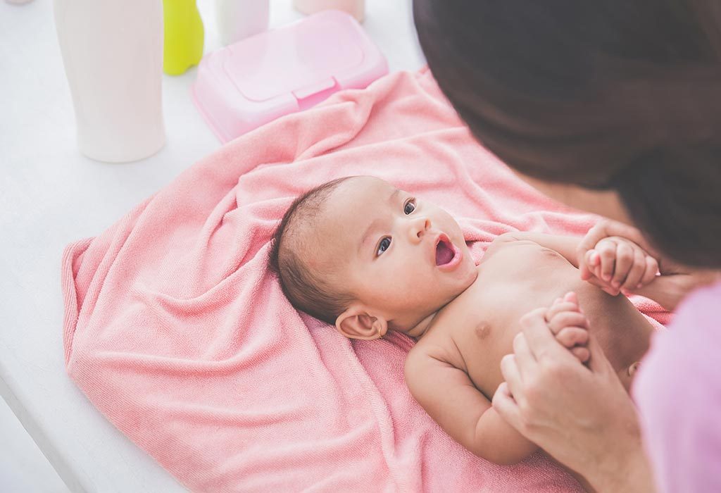 5 month old baby talking