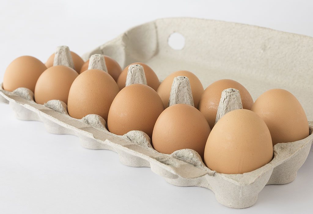 Eggs in cartons