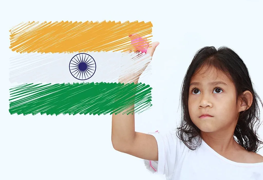 DRAWING INDIAN FLAG