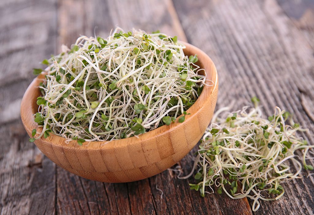  Raw sprouts