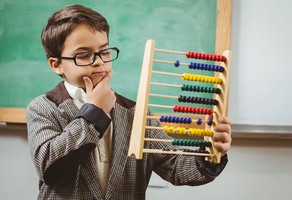 KID WITH ABACUS