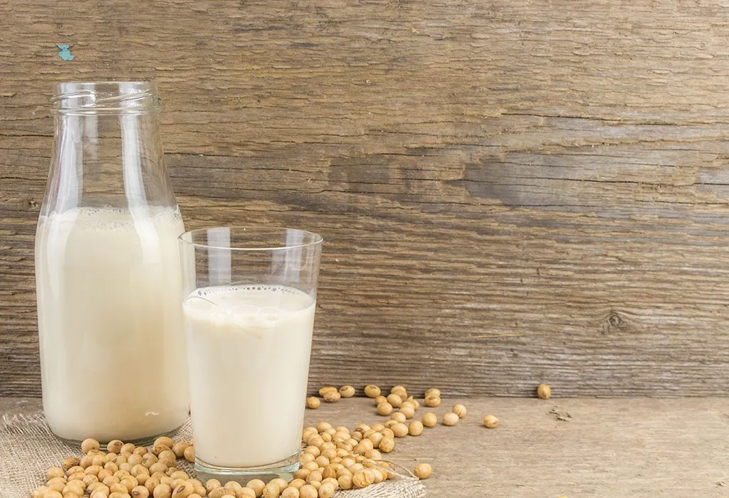Soy beans and milk 