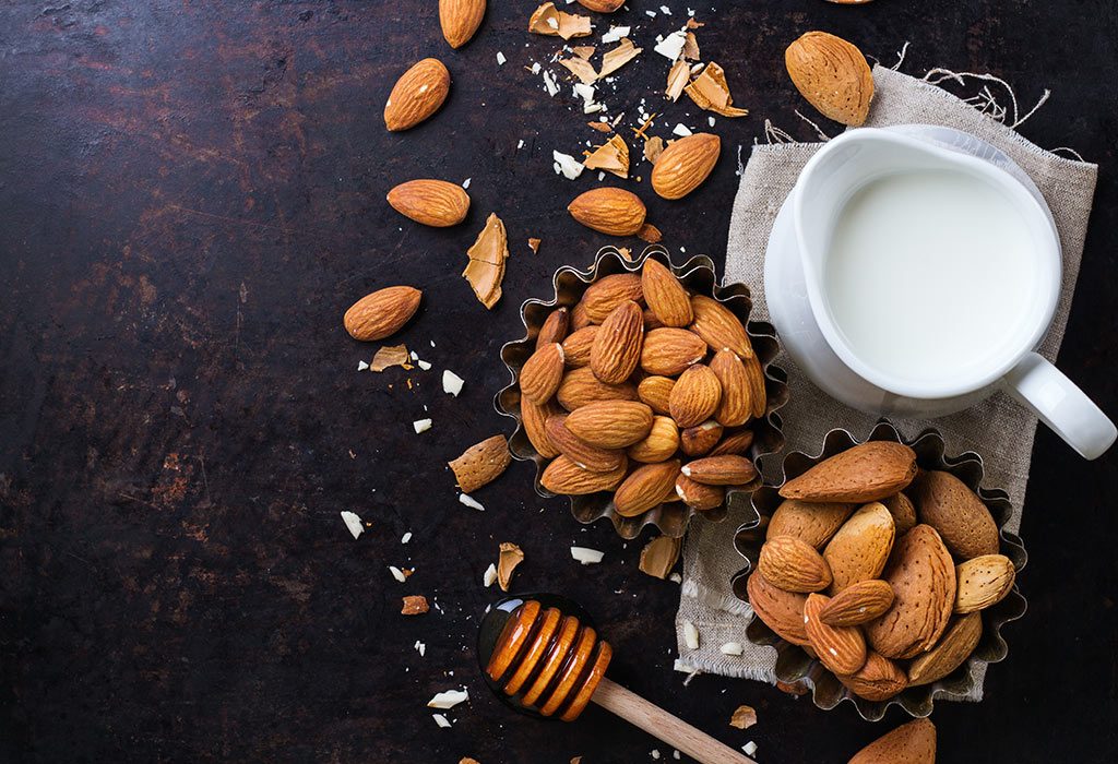 Almond Milk for Babies: Nutritional Value, Benefits &amp; Healthy Recipes