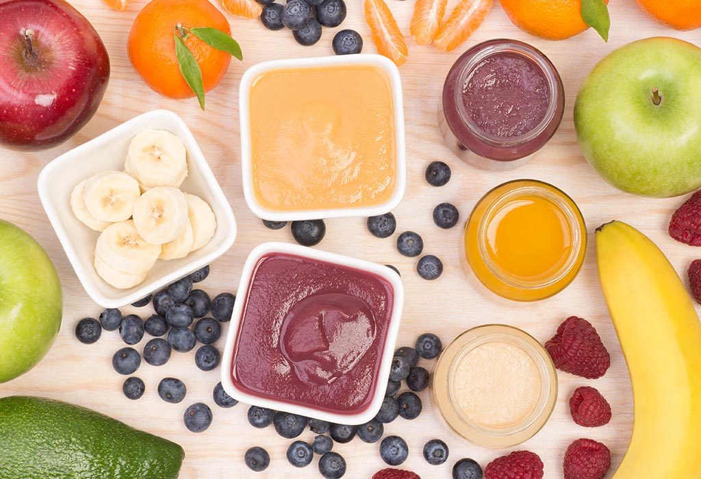 Fruit Purees For Babies How To Introduce And Healthy Recipes