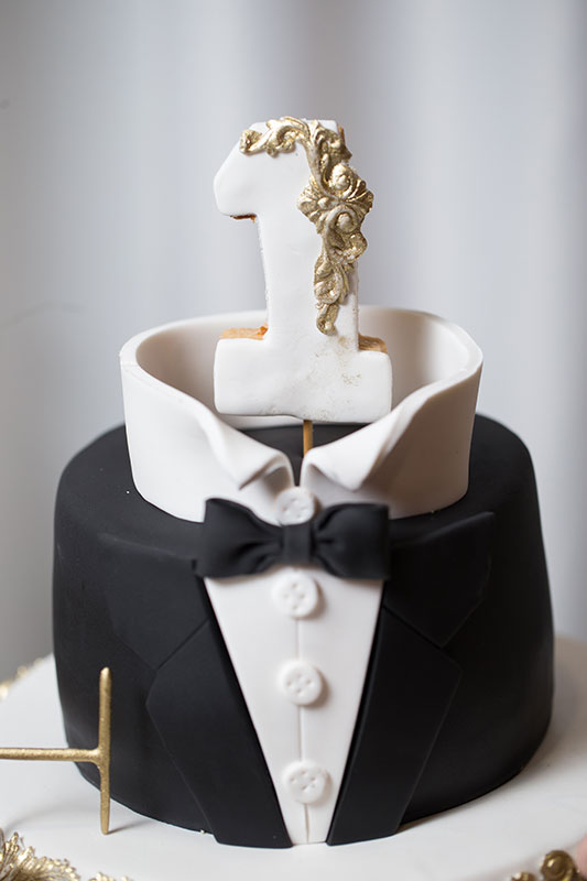 A Suit and Tie Cake