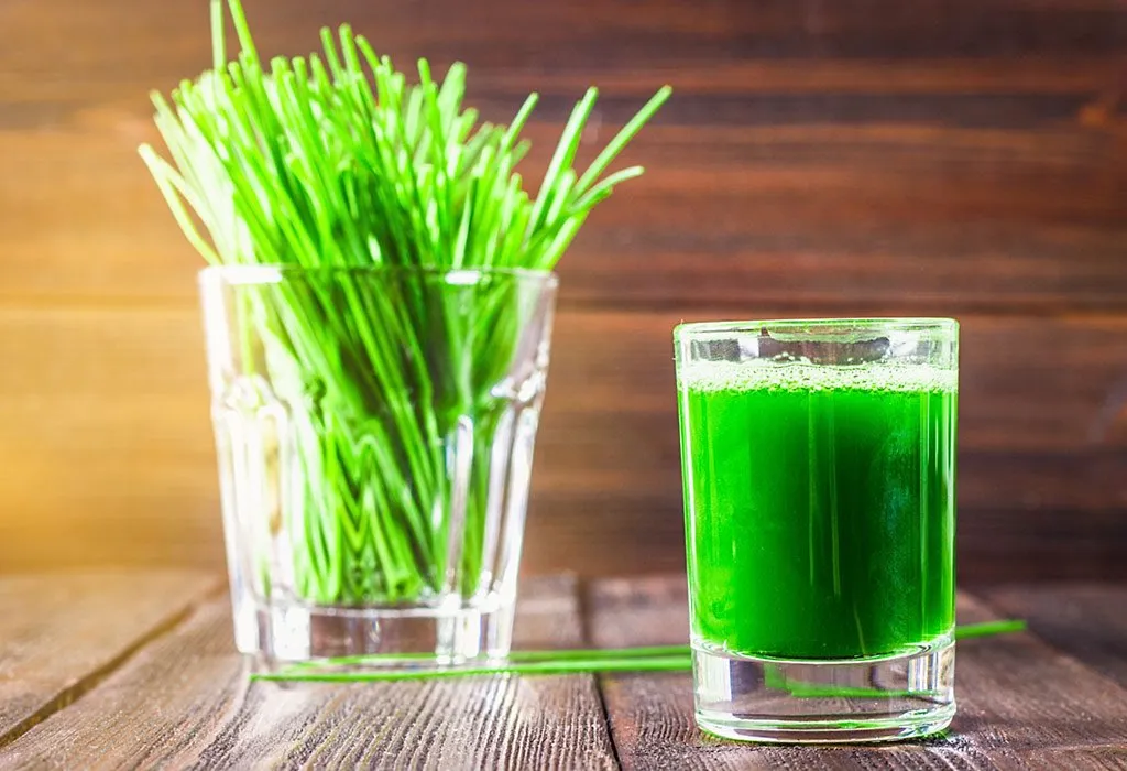 Wheatgrass juice