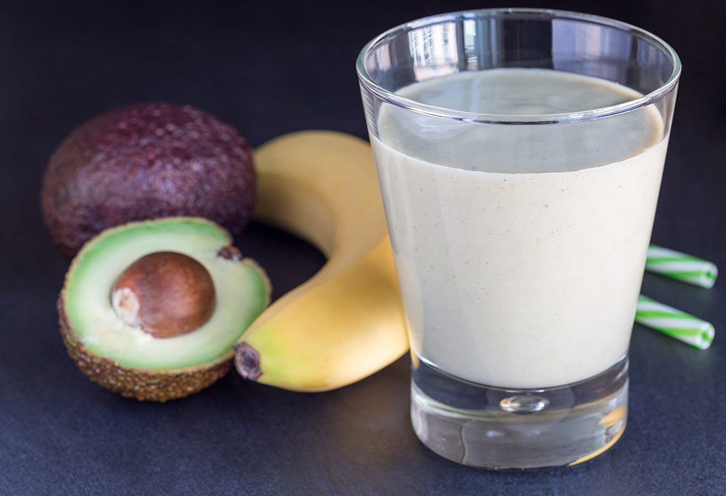 Banana Avocado Puree